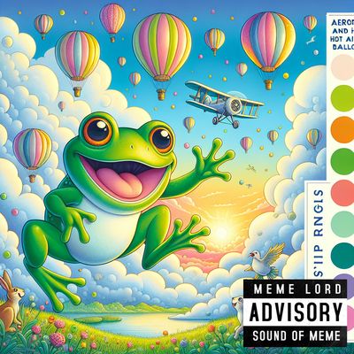 Aeroplane And Hot air balloons, song