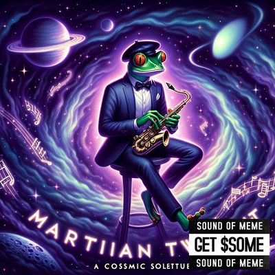 Martian Twilight: A Cosmic Solitude