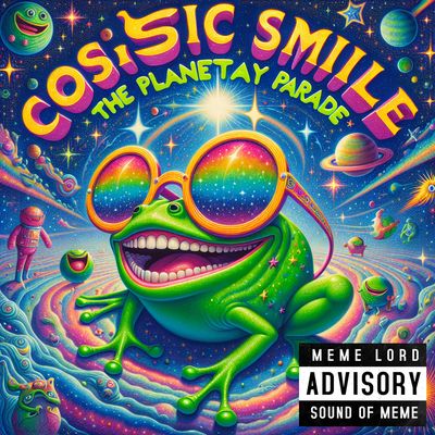 Cosmic Smile: The Planetary Parade