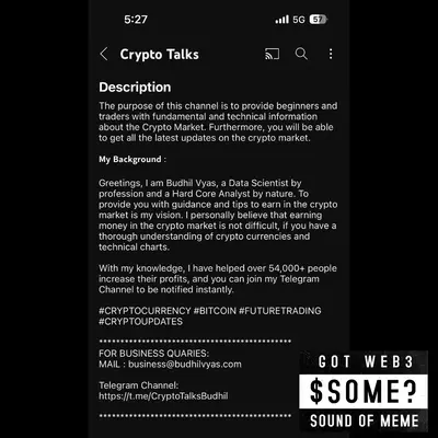 Crypto Talks Budhil