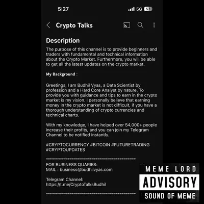 Crypto Talks Budhil